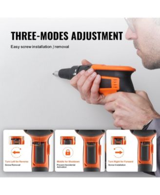 20V Max Brushless Drywall Screw Gun, 4200RPM Cordless Drywall Screwgun Kit with 2 Batteries, Charger, Belt Clip & Tool Bag