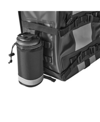 56L Motorcycle Saddlebag Set (28L x2), Waterproof Fabric Side Saddle Bags with Detachable Inner Bag, Black