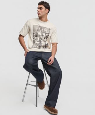 Men's Relaxed-Fit Rome Graphic T-Shirt