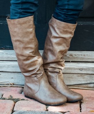 Women's Jayne Round Toe Riding Boots