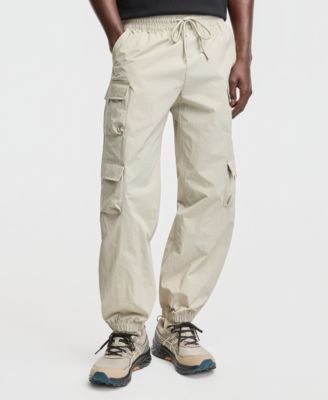 Men's Nylon Cargo Joggers