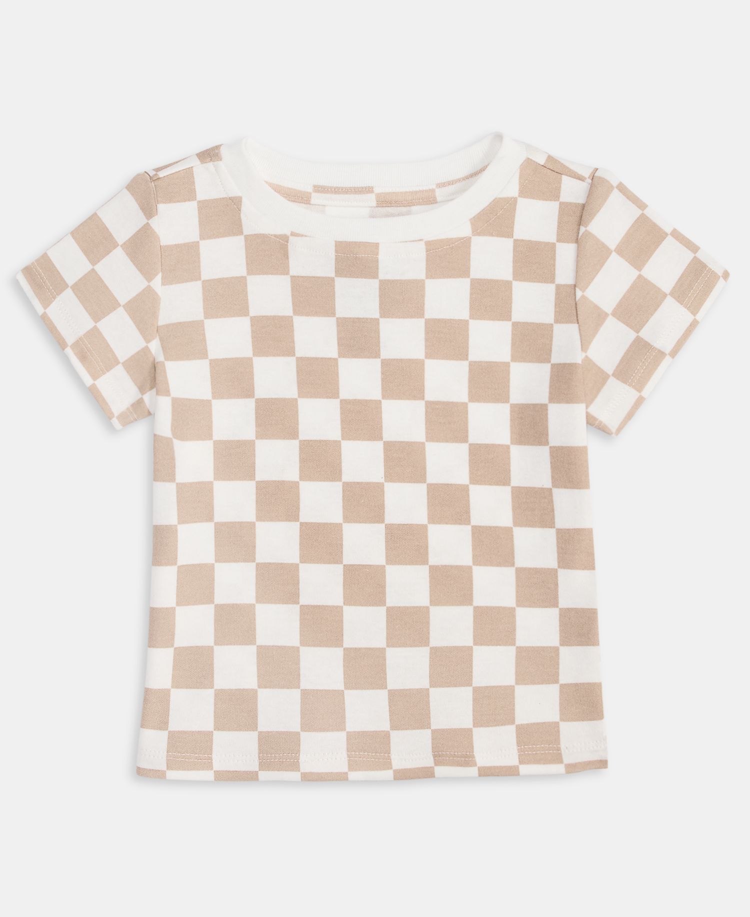 Baby Boys' 3M-24M Mix and Match Checkerboard T-Shirt