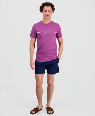 BOSS by Hugo Boss Men's Sun Protection Logo T-Shirt