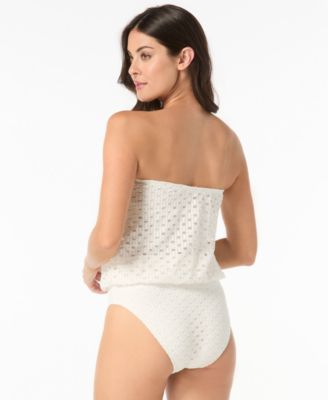 Women's Crochet Pull-On Tankini Top