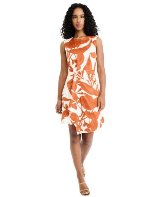 Women's Crew Neck Asymmetrical Mini Dress