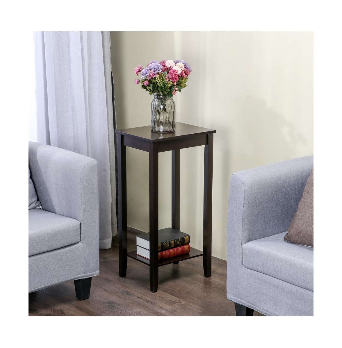 Yaheetech Small End Table Bedside Sofa Table for Living Room
