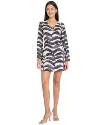 Women's Long-Sleeves Mini Dress
