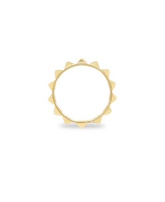 Gold Rockstud Ring 14K Gold