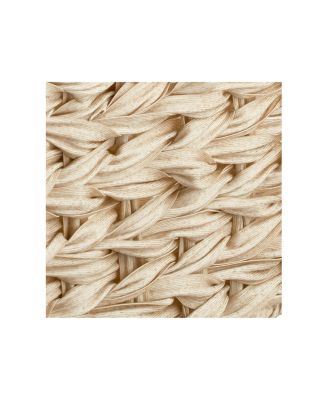 Woven Farmhouse Kitchen Pantry Storage Basket Box, 6 Pack, Cream/Beige