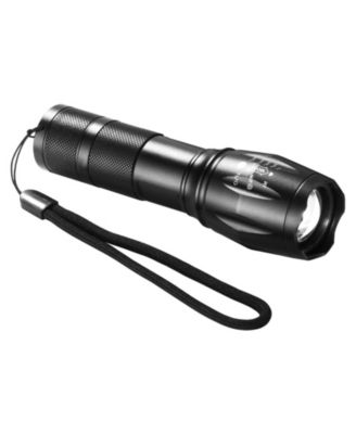 2-Pack LED Flashlight, 2000 Lumens, Adjustable Focus Beam, 5 Modes, IP44 Water Resistant, Handheld