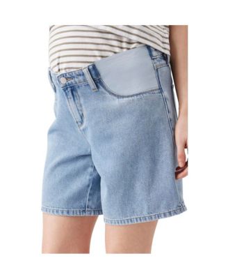 Maternity Ripe Dion Denim Short True Fade