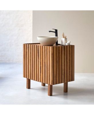 80 cm Mango Wood Milo Vanity Unit