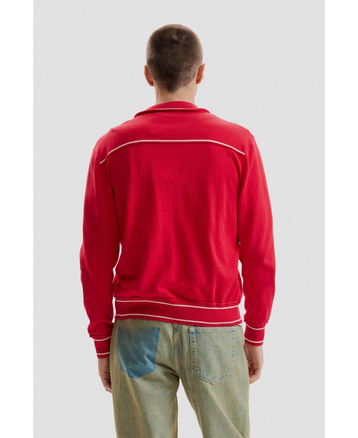 Desigual Men's Fine Sweater With Buttons