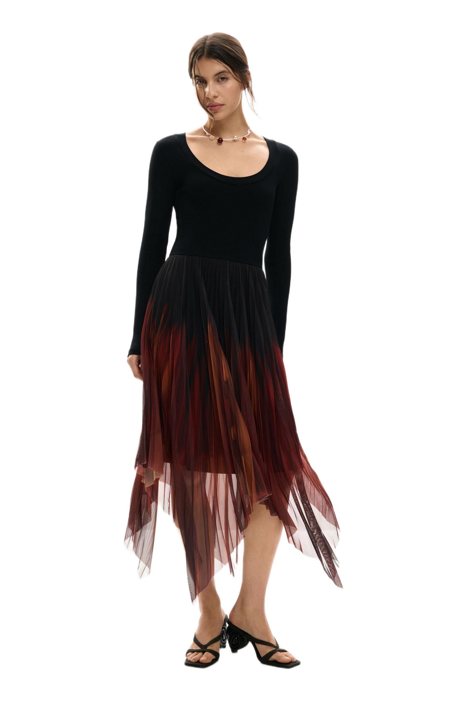 Women's Fitted midi dress