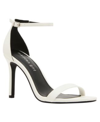 Brazen Two-Piece Stiletto Dress Sandals