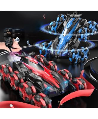 8WD Gesture Control RC Stunt Car with 360° Spins, Drifting, Fog & Light Effects