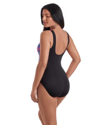 Women's Scoop Neck One-Piece Swimsuit