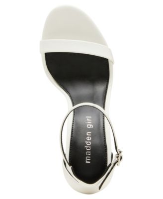 Brazen Two-Piece Stiletto Dress Sandals