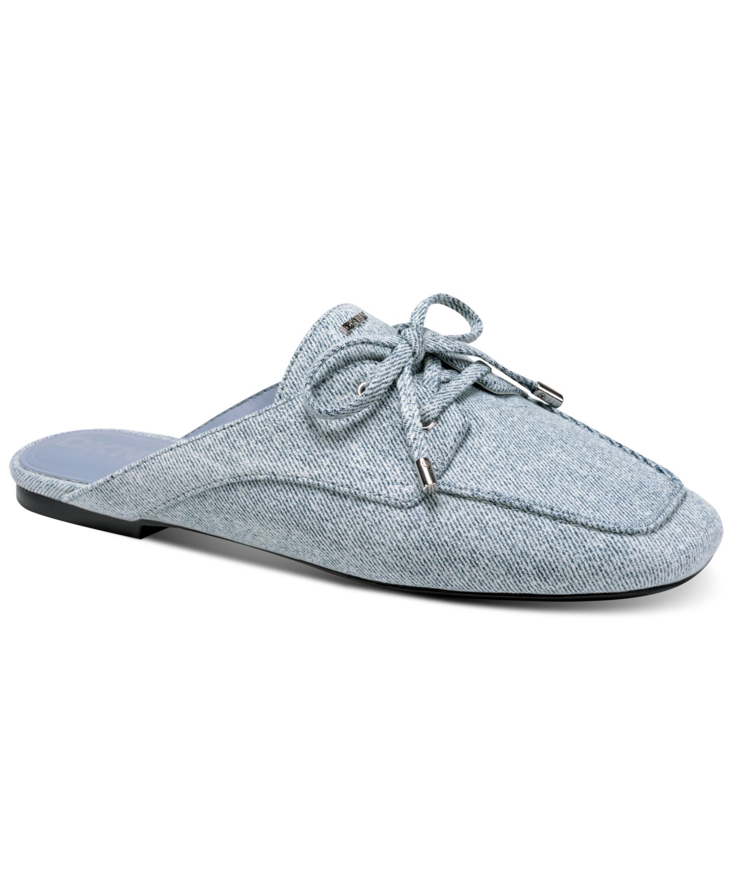 Женские сабо DKNY Delmar Boat Mules, цвет: Синий — фото 1