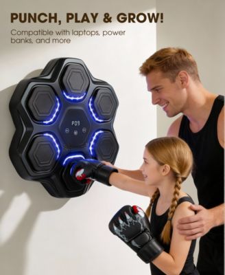 Music Boxing Machine Gym Fighting Equipment With Gloves