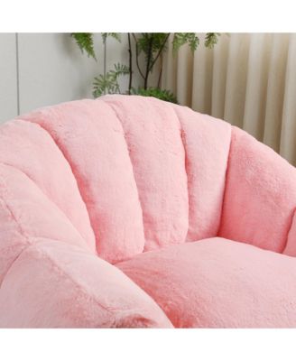 Bean Bag Sofa Chair with Armrests Stuffed High-Density Foam, Lazy Sofa Comfy Chairs for Living Room, Bedroom Reading