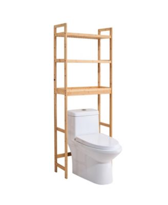 Over-The-Toilet Storage Shelf, 3-Tier Bathroom Space Saver Organizer Rack