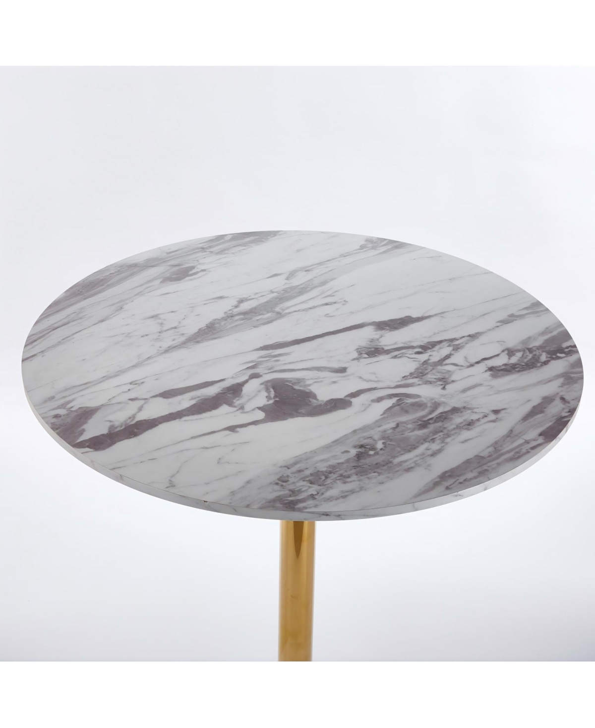 Boyel Living 31.5" Folding Bar Table for 2-4 people With Round Table Top