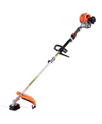 26CC 6-in-1 2-Cycle Gas Trimmer Tool Set, Hedge & String Trimmer, Brush Cutter, Edger, Pole Saw, Extension Pole, Gear Set