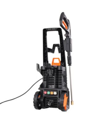 Electric Pressure Washer, 4500 PSI Max, 3.2 GPM, 4 Quick-Connect Nozzles, Foam Cannon, High Power Cleaning Machine