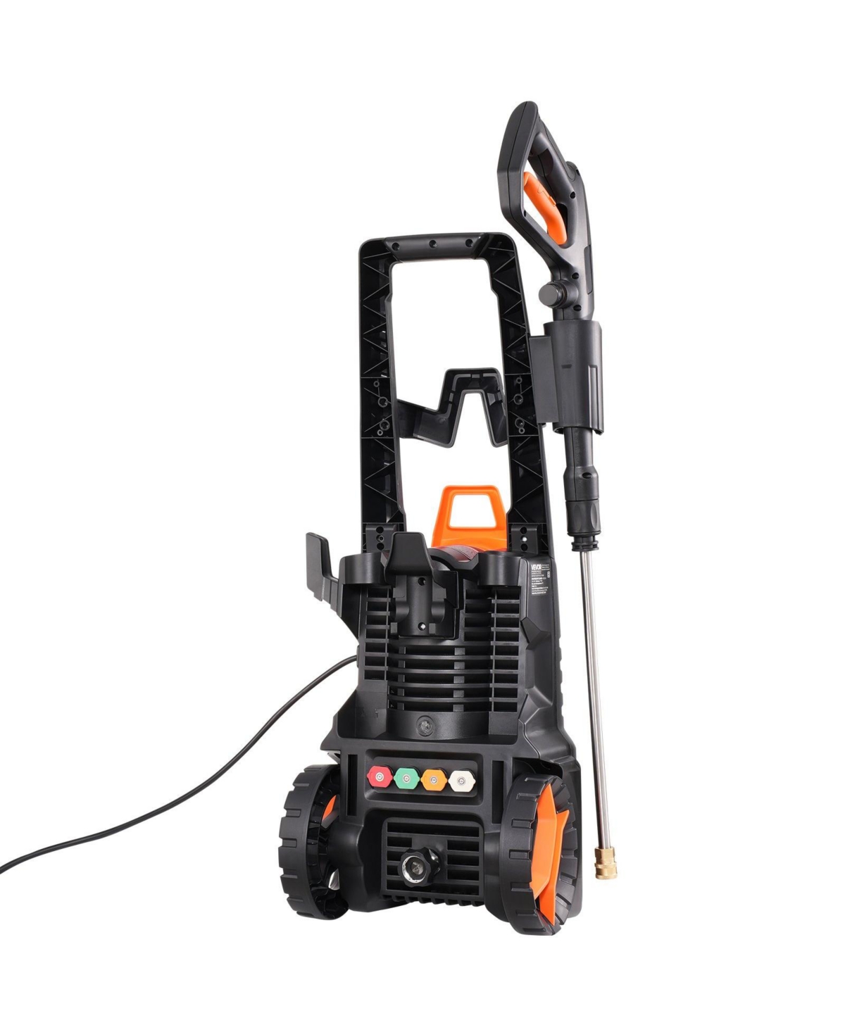 Mecale Electric Pressure Washer, 4500 Psi Max, 3.2 Gpm, 4 Quick-Connect Nozzles, Foam Cannon, High Power Cleaning Machine