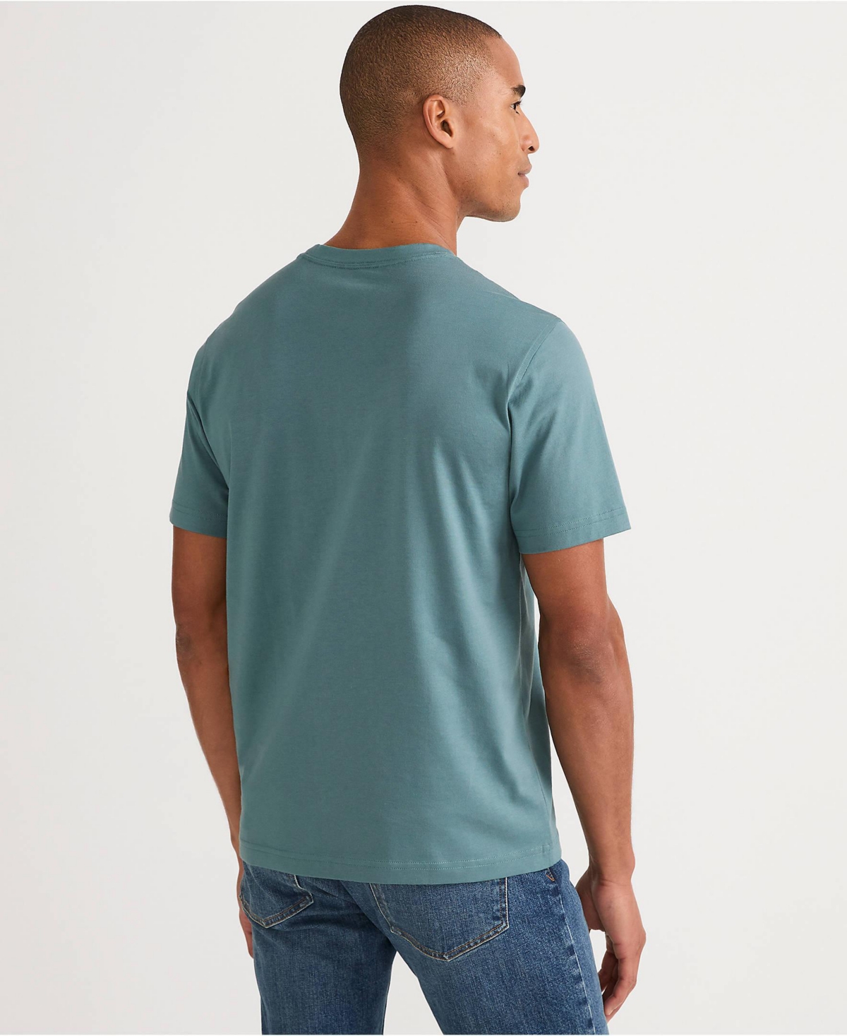 Lands' End Men's Short Sleeve Cotton Supima Tee