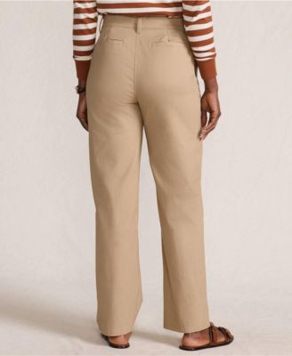 Women's Tall Chino High Rise Rail Straight Leg Pants