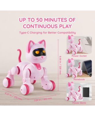 Programmable RC Robot Cat with Touch Control & Interactive Movements