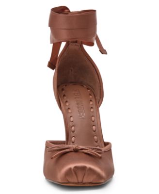 Women's Larina Lace-Up High-Heel Ballet Pumps