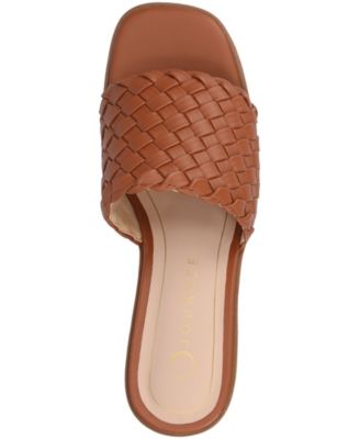 Women's Fylicia Woven Block Heel Slide Sandals