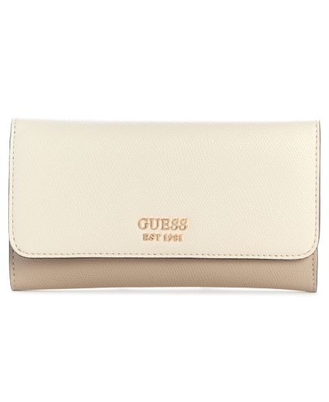 GUESS Lyndi Magnetic Snap Slim Clutch Wallet