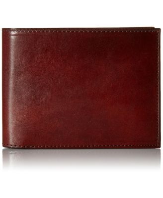 Old Leather Continental ID Wallet