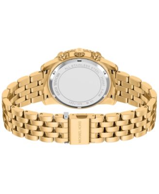 Women's Bryant Three-Hand Gold-Tone Stainless Steel Watch, 35mm