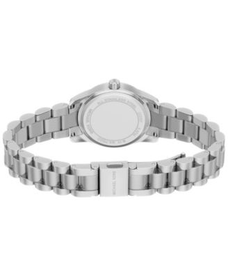 Women's Lexington Three-Hand Silver-Tone Stainless Steel Watch, 26mm