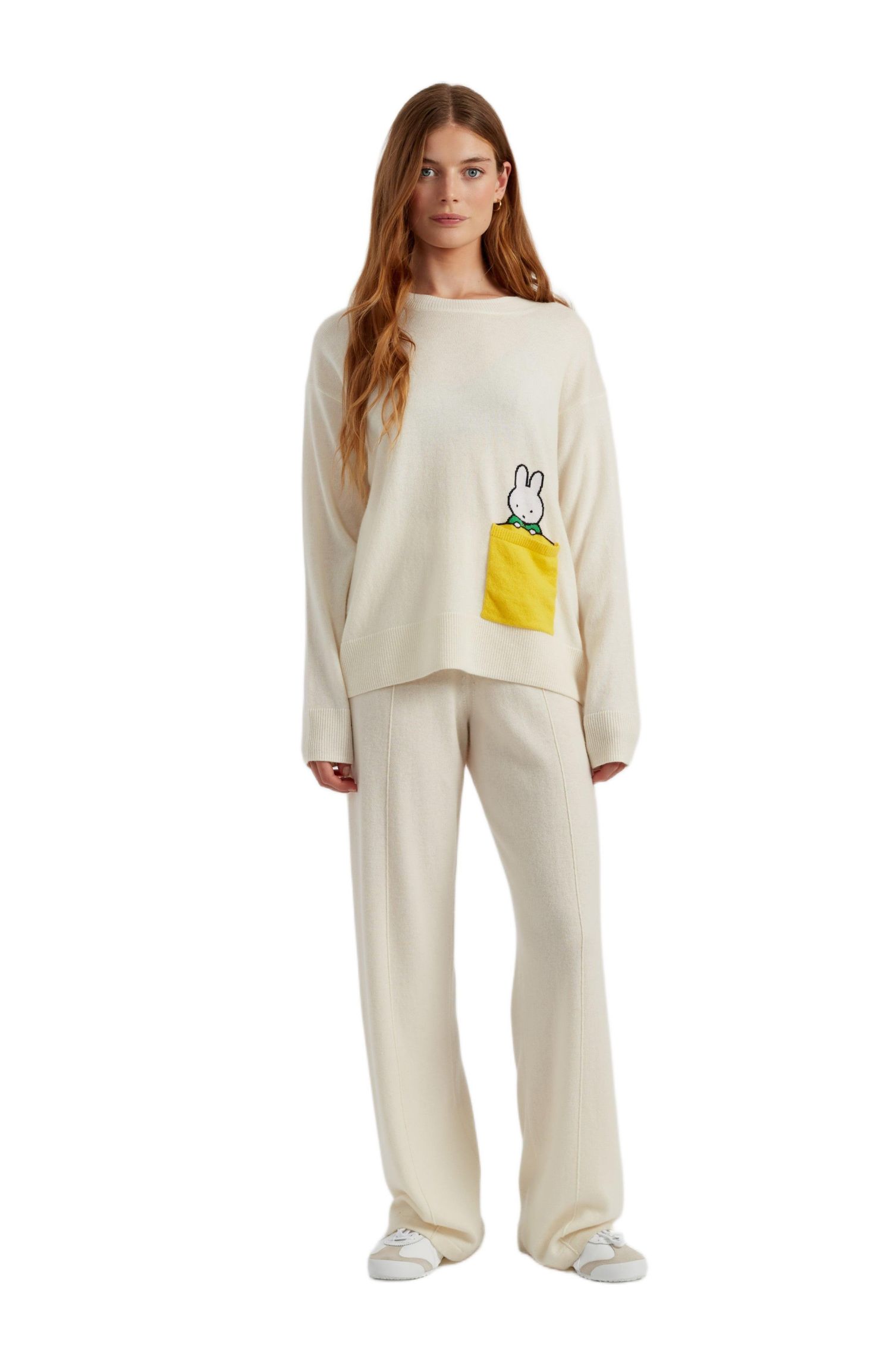 Women's Chinti and Parker Miffy Peek-Pocket Sweater