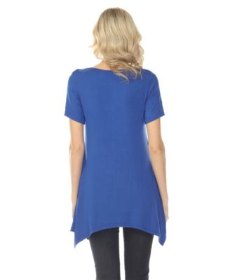 Women’s Short Sleeve Swing Tunic Top