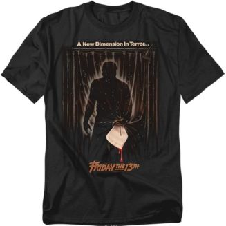 Friday The 13th Men's New Dimension Poster T Shirt - Macy's