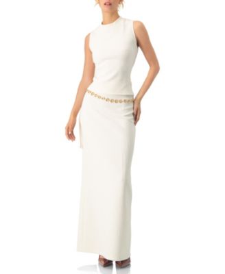 Women's Sleeveless Ribbed Crop Top