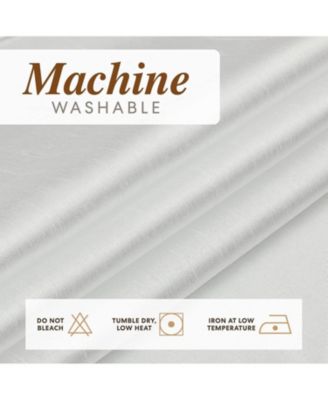 Artisan Lightweight Transparent Faux Silk Sheer Grommet Single Curtain Panel