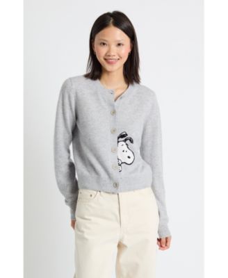 Women's Sneeky Snoopy Cardigan