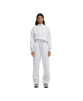 Women's Active Plush Double Waistband Sweatpant