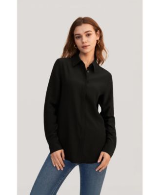 Women's Classic Comfort Silk Shirt