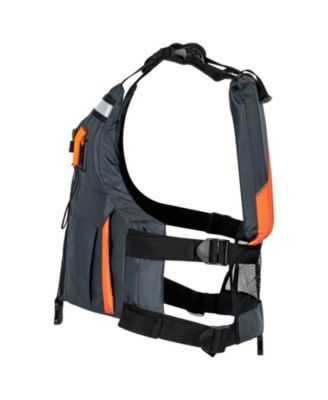 Life Vest for Watersports (PFD), Waterproof Nylon, 110N Buoyancy, Life Jacket for Fishing Kayaking Surfing, Men and Women, Size XL