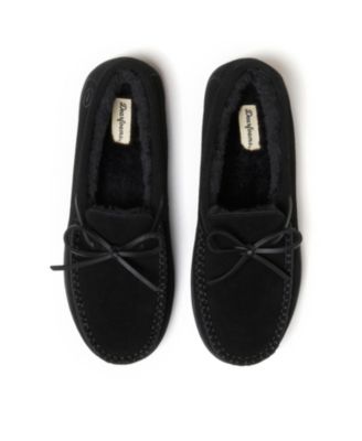 Men's Douglas Genuine Suede Moccasin House Shoe Slipper
