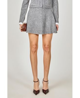 Women's Knit Flare Circle Skirt